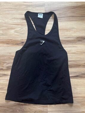 Gymshark Black Racerback Training Tank Top